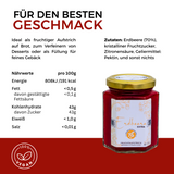 Erdbeer Marmelade zuckerreduziert 195g